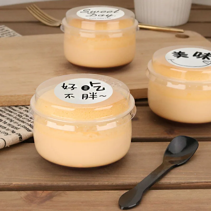 Wholesale 130ml Disposable PP Plastic Cups Heat Resisting Tiramisu Dessert Cups Free Clear Beverage and Food Drink Use Cups