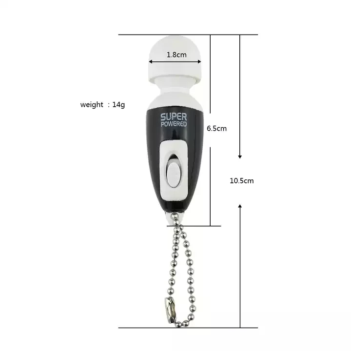 YPM Keychain Mini Wand AV MESSAGE Vibrator G-Spot Vibrating Egg Small Bullet Clitoris Stimulator Sex Toys for Woman