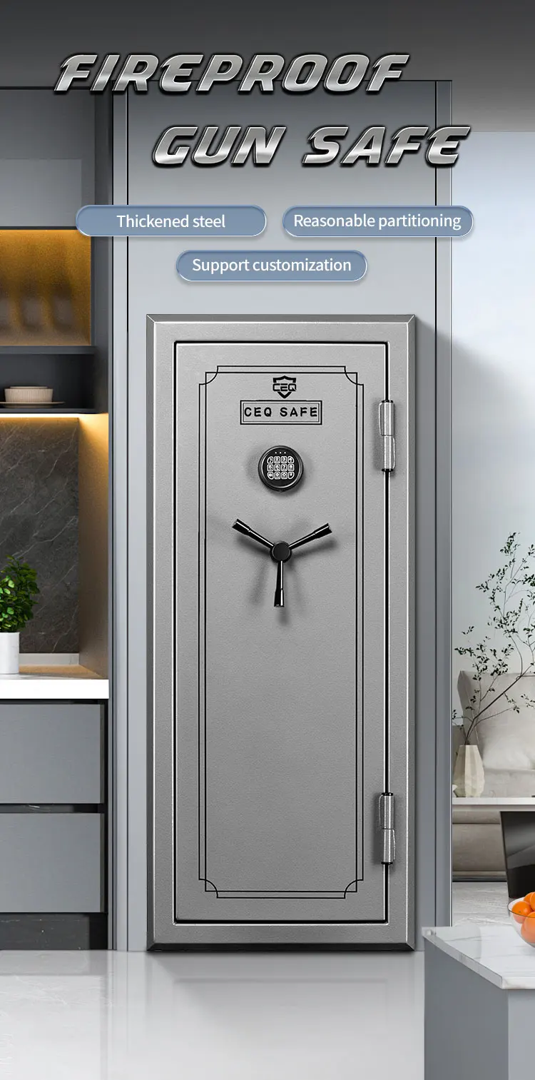 CEQSAFE Home Fireproof Durable Electronic Gun Safes Store Large Safe Box supplier