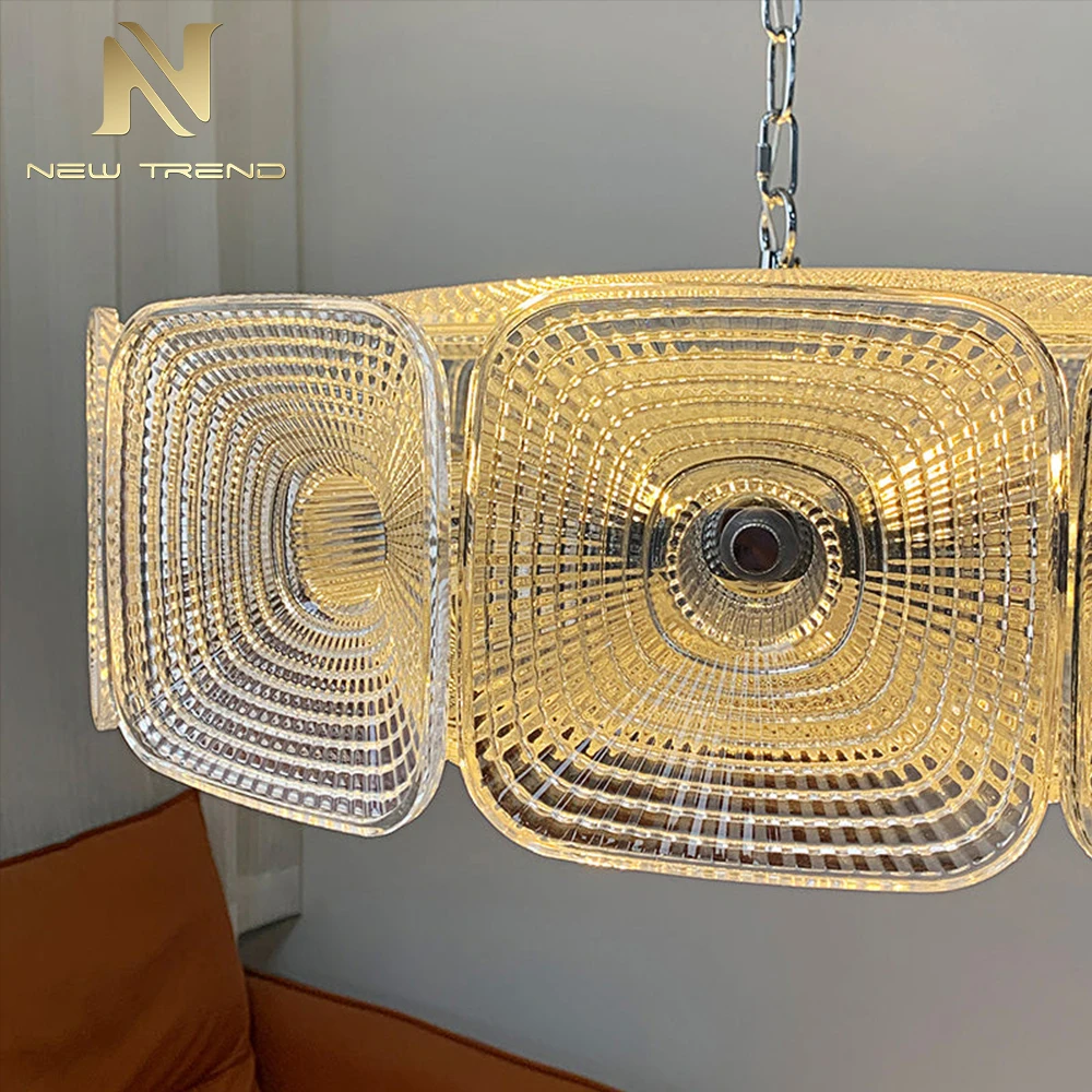 CPL-457 Artistic French Style Murano Glass Chandelier – Creative Designer LED Pendant Light for Hotel Lobby