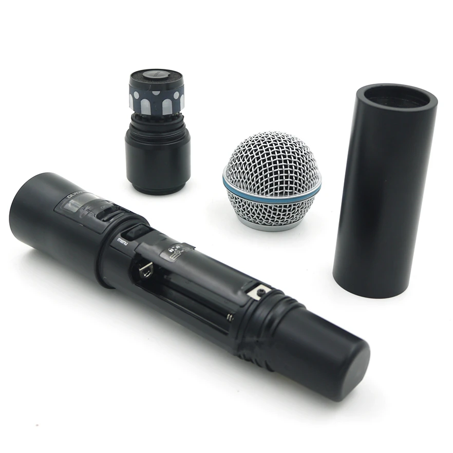 QLX24D Vocal Stage Studio Mic QLXD4 Dual Channel Handheld Microphone BETA58A Wireless Mikrofon QLX24D