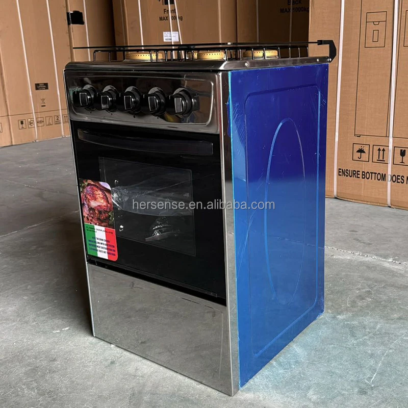 Gas Burner Natural Stove Cooker Gas Range With Oven Combo Kitchen Use  Four Range Oven for Home Baking