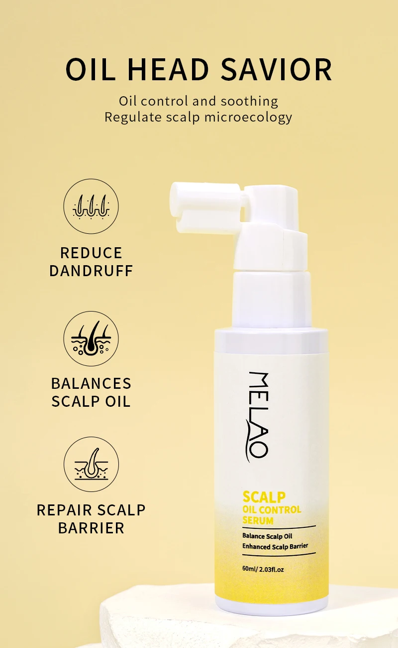 Hair Oil Control Scalp Care Serum Massager Scalp For Growth Private