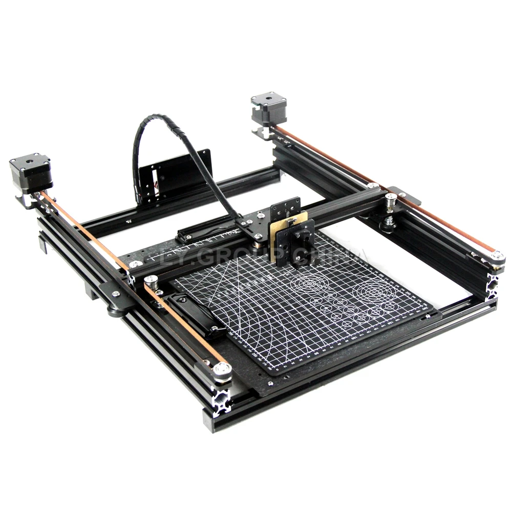 LYフレーム型 ベルトプーリー ペン描画ロボットマシン レタリング XY