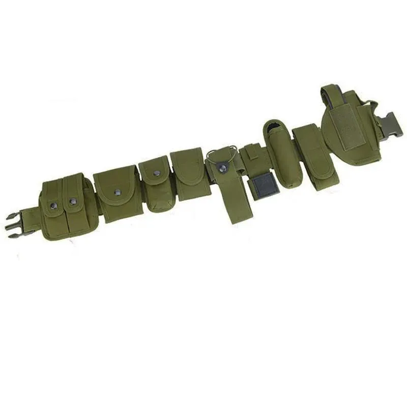 Premium Lightweight Tactical Flashlight Pouch Sets Mountaineering Multifunctional Utility Kit Belt Duty Belt Security Duty Belts