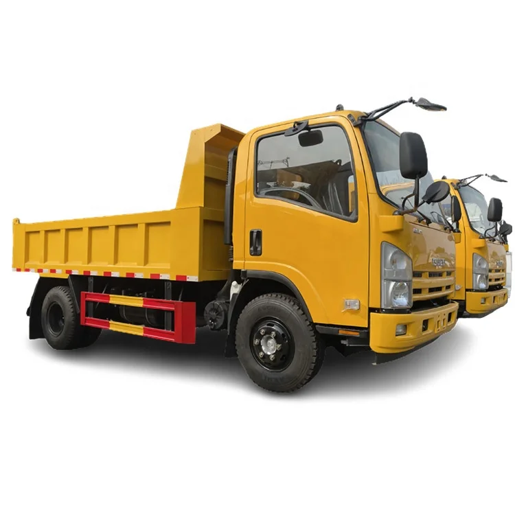 1suzu Japan Chassis 4tons 5tons 6tons LHD 4x2 4x4 ISUZU Tipper Dump Truck Hot Sales Cheap Price Made in China