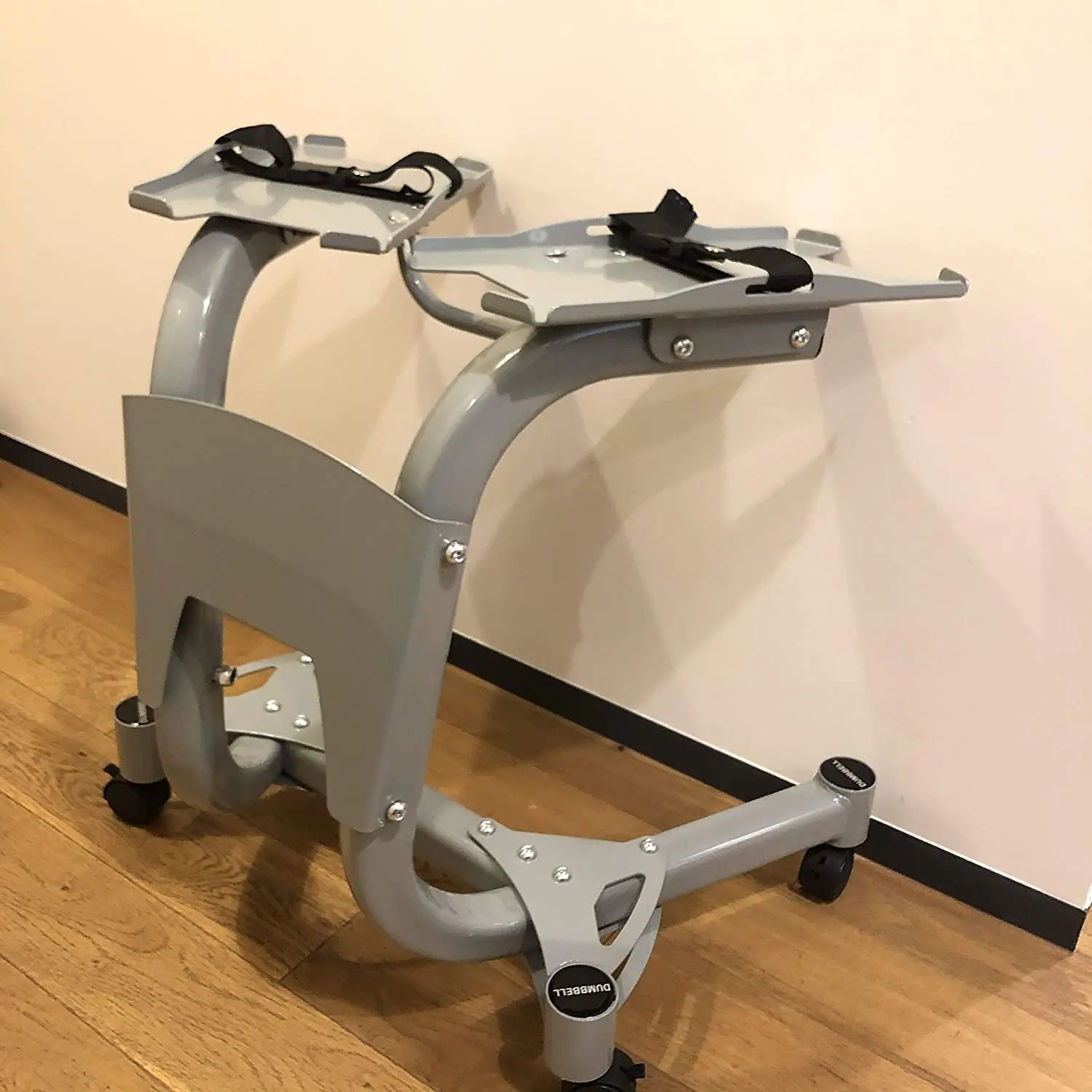ダンベルスタンド330LBS調節可能なダンベルスタンドラックメタル