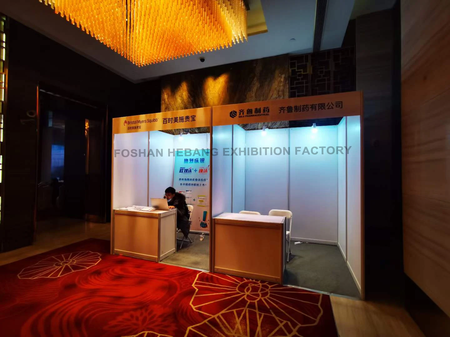 Advertising Standard Modular Wall R8 Exhibition System Shell Scheme Event Display Fair Expo Exhibition Booth
