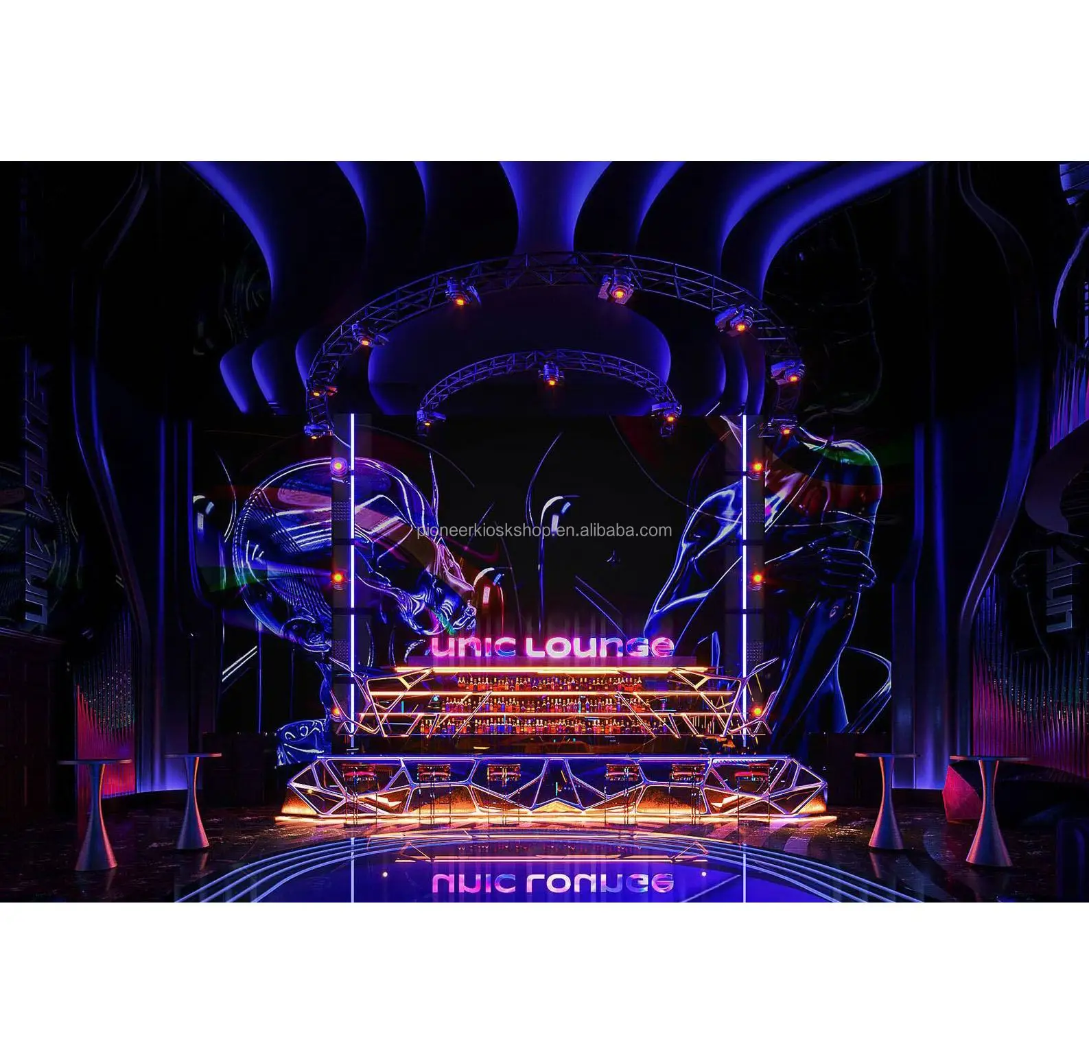 Optimize Nightclub Ambiance with PIONEER785 Leather Sofa