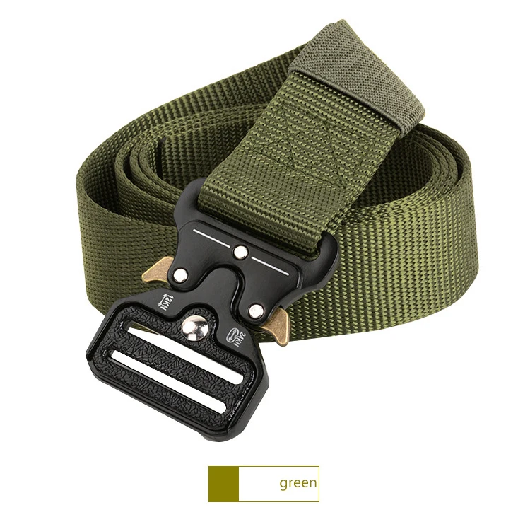 Factory Custom Camouflage Thickening Buckle Canvas Tool Waist Belt Men ...