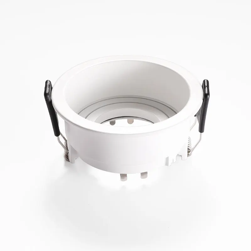 Круглый Регулируемый потолочный светильник GU10 с рамой точечный антибликовым покрытием MR16