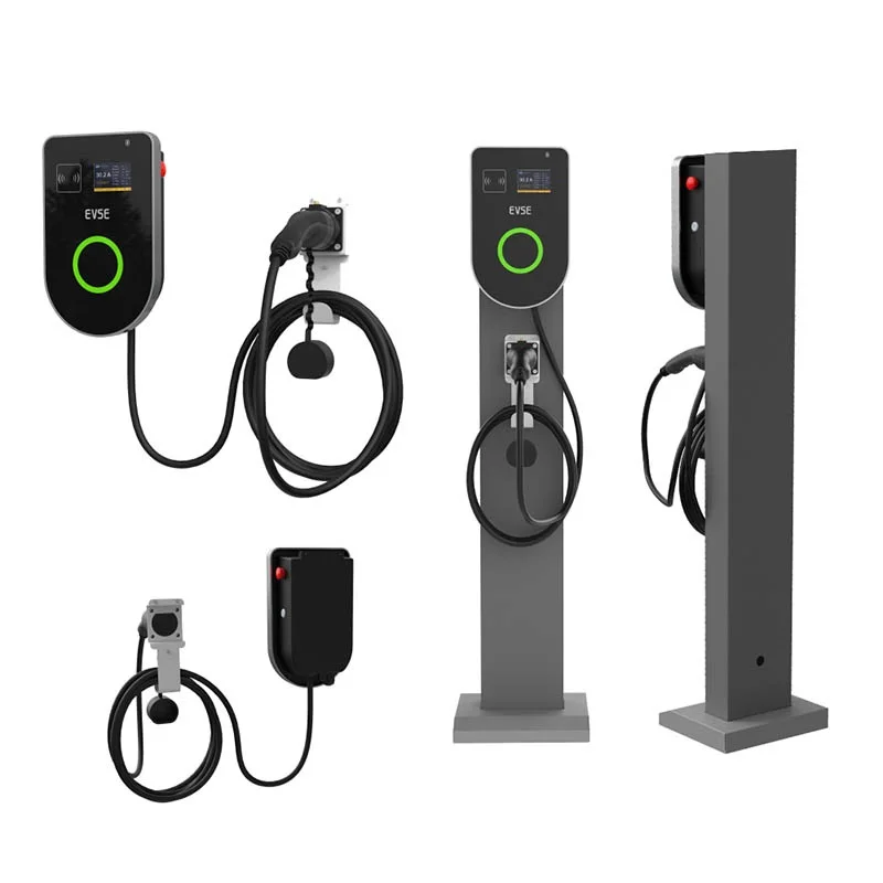 Home Use 7kw 32a Wall Mounted Electric Vehicle Charger Wallbox Ev ...