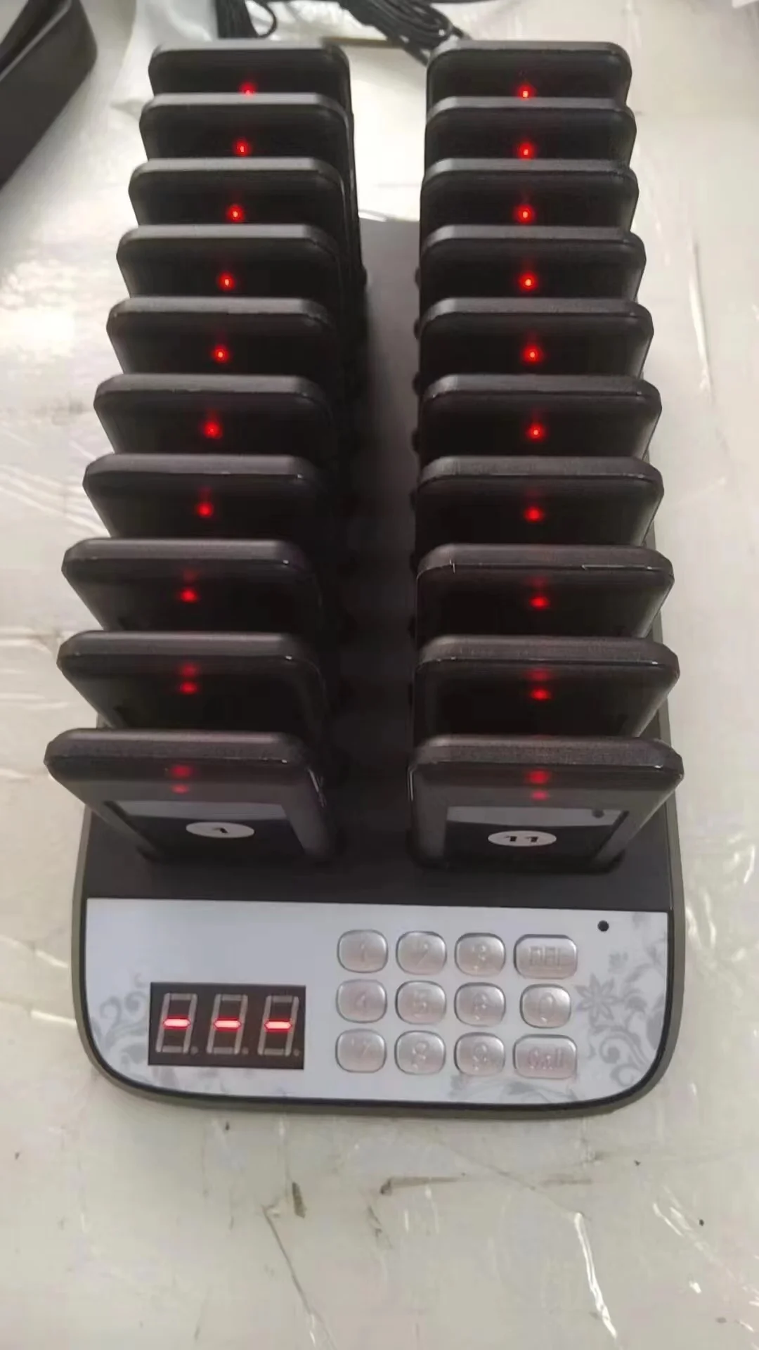Restaurant table call system wireless queue number calling queue number call system
