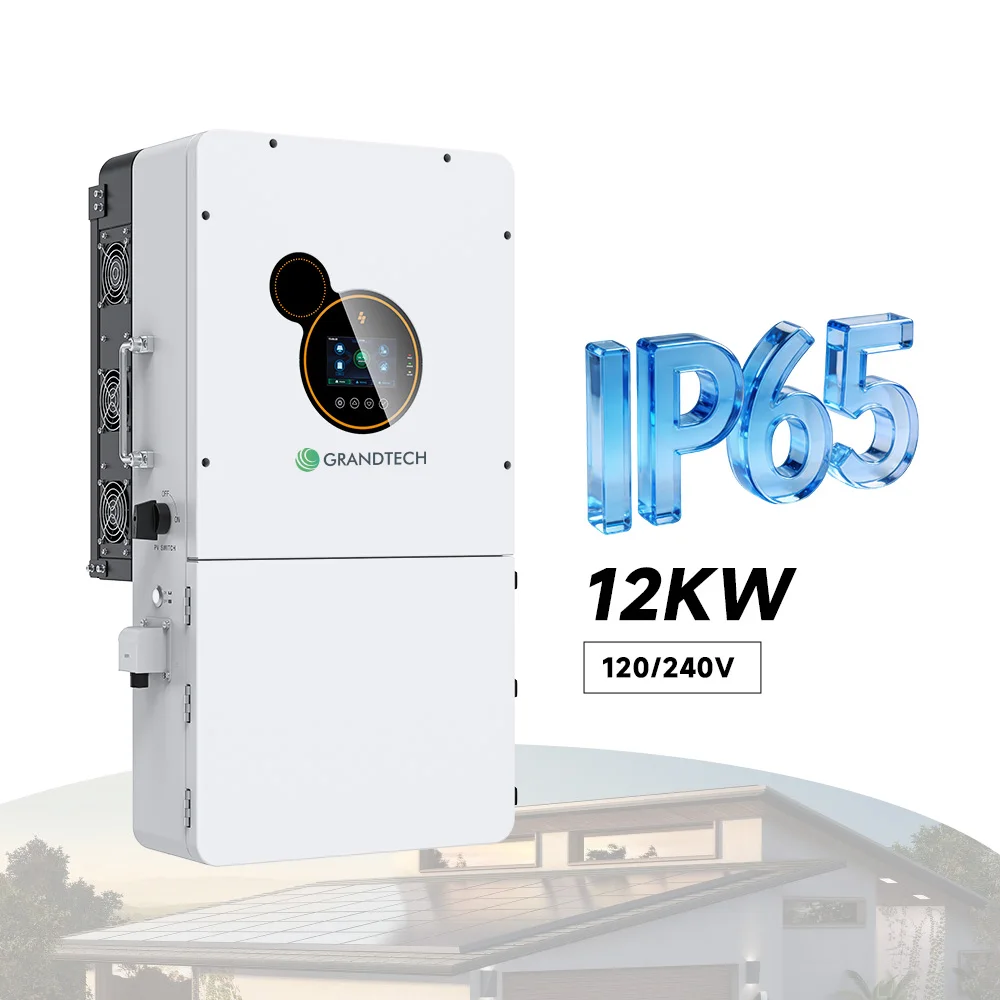 Srne Sei 12k Pro, inversor hibrid de 12 kW, 8 kW, 10 kW, 6 kW, cu posibilitatea de conectare în paralel (6 unități), cu WiFi, 48 VCC, frecvență joasă, inversor solar cu fază divizată