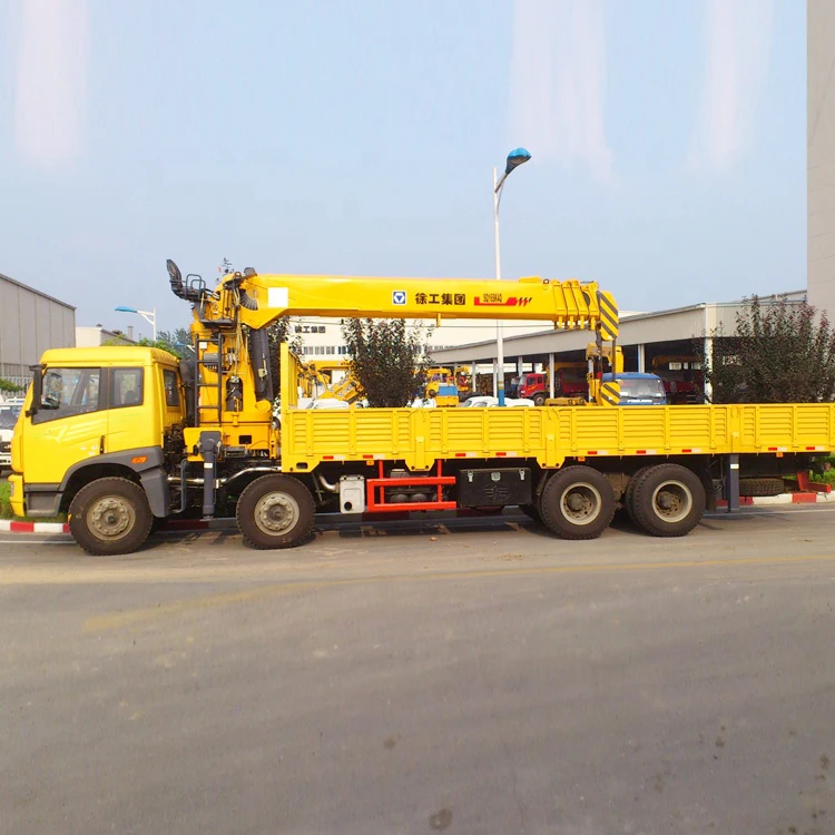 Multifunctional SQ16SK4Q 16 Ton Telescopic Arm Block Manipulator Truck Mounted Lorry Crane