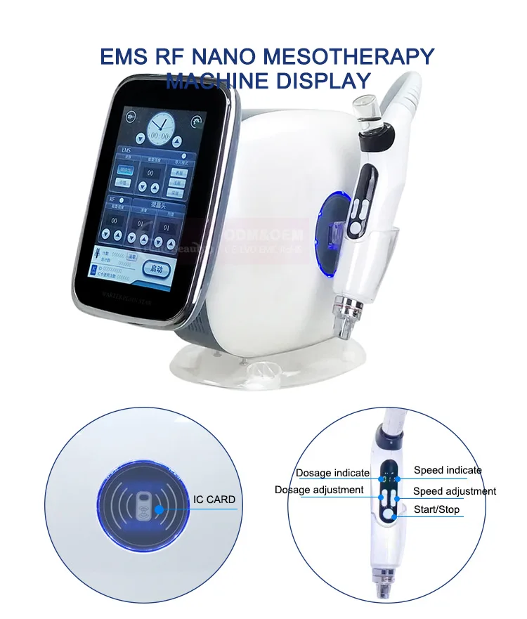 Water Meso Injection Gun/ Portable EMS No Needle Mesotherapy / Vacuum Mesotherapy Anti Wrinkle Removal