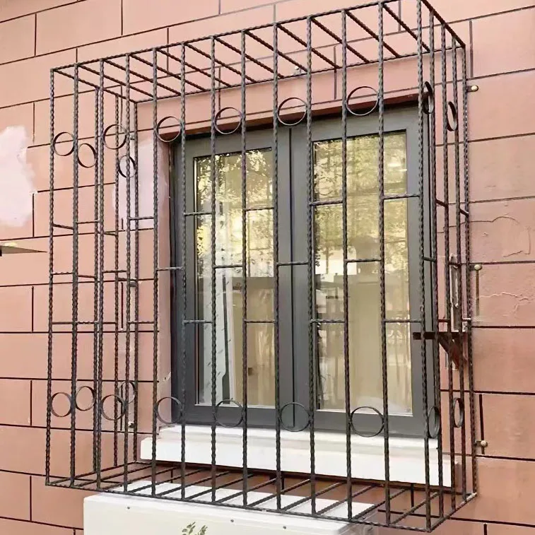 Ornamental Wrought Iron Window Grill Design Decorative Security Window ...