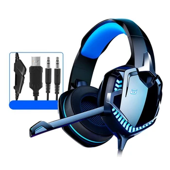 7.1D rich sound wired RGB colorful deep bass sound world best gaming headphones for PC