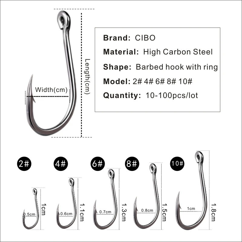 1000pcs Fishing Hooks Set Carbon Steel Single Circle Fishhook Fly Fishing Jip Barbed Carp Hooks Sea Tackle Accessories 1000pcs Fishing Hooks Set Carbon Steel Single Circle Fishhook Fly Fishing Jip Barbed Carp Hooks Sea Tackle Accessories