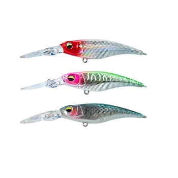Wholesale Manufacturer's Hard Bait Minnow Lure for Freshwater Fishing Attracts Salmon Trout Bass Pike Made of Durable ABS – Minnow – view 3