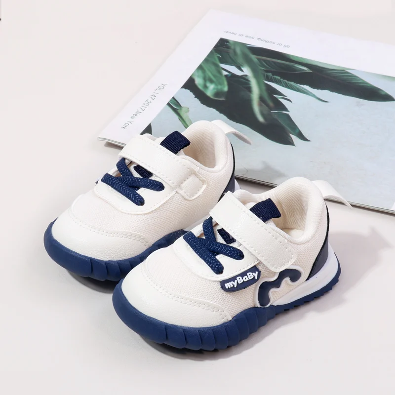 Spring and Autumn Mesh Surface Breathable Children's Shoes Casual White Sneaker supplier