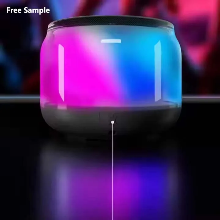 BT 5.0 Speaker Subwoofer Portable Player RGB Light Speaker Waterproof USB Outdoor Speaker