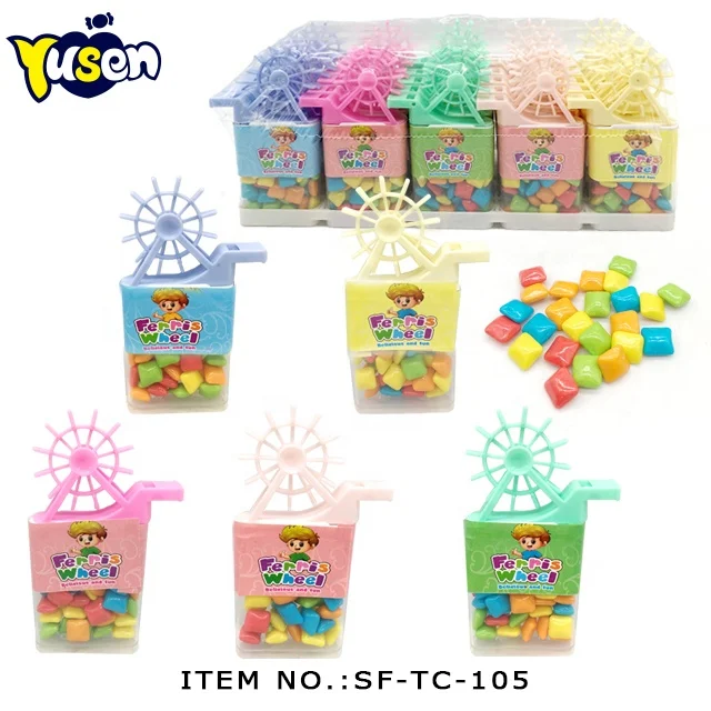 Оптовая продажа ветряная мельница нового типа игрушка конфеты персонализированные красочные Мультяшные мини-свистки колесо обозрения для