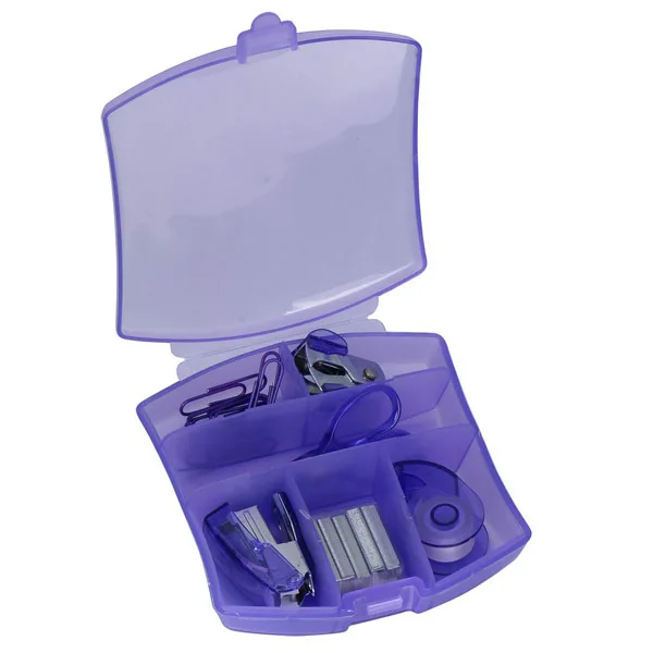 Yoobi Mini Office Supply Kit New Blue Accessories Staple Tape..