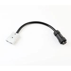 Waterproof 20CM Copper Plated Gold 50A Gray Power Plug to Female SP21 Connector Power Cable