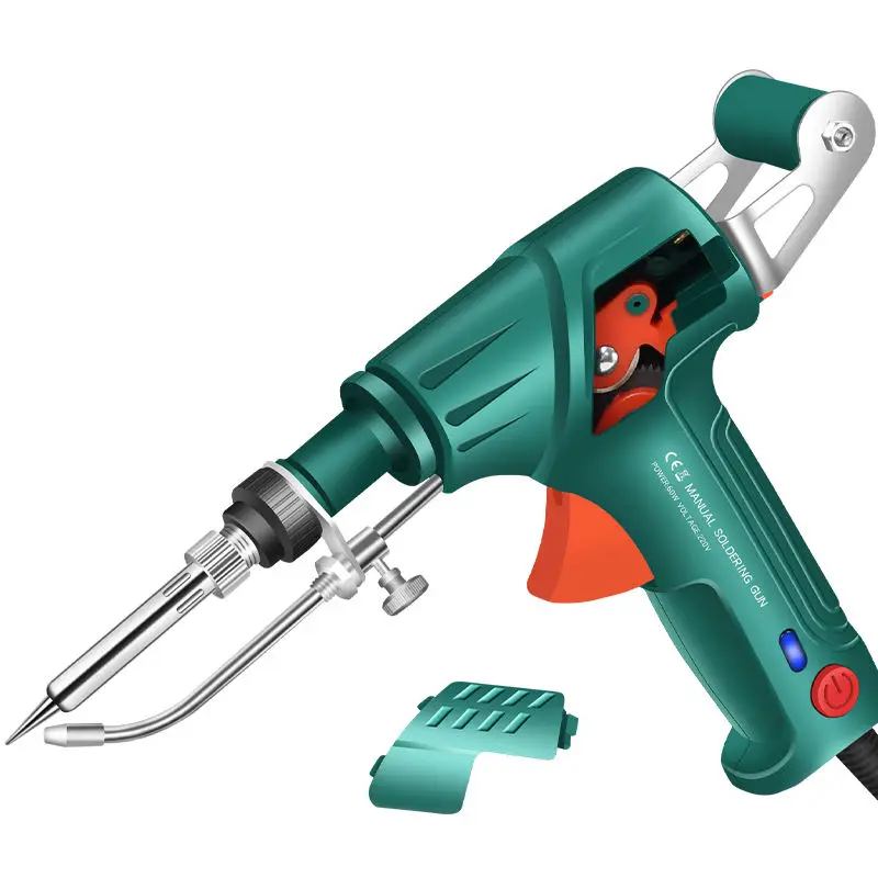 Soldering Iron Kit 60W Electronics Manual Soldering Gun Automatically Send Tin Gun Circuit Board Repair Tool