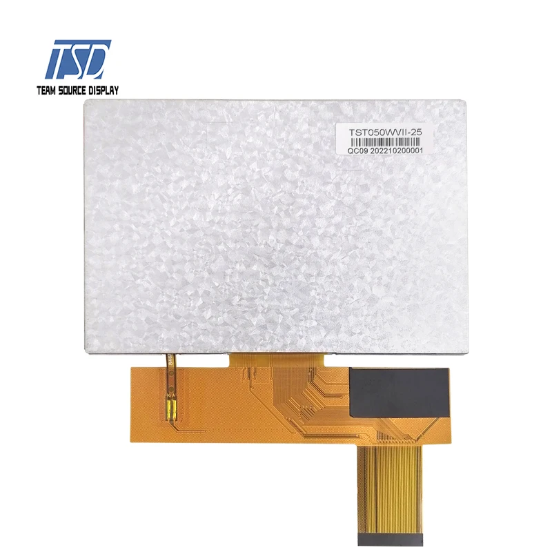 5 Inch 800x480 Resolution Transmissive IPS LCD DisplayTFT LCD Display Screen Module