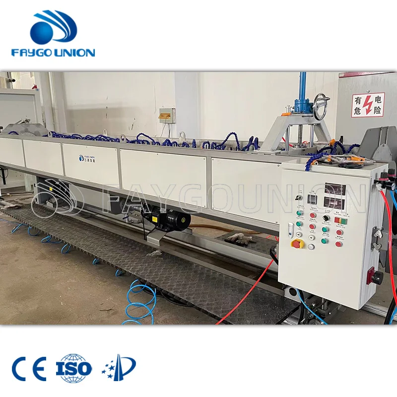 Oriented Poly Vinyl Chloride OPVC PVC-O pipe double stretch making machine