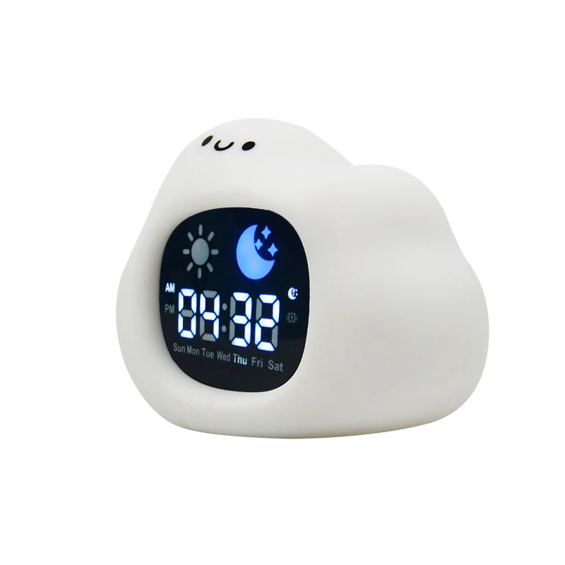 Wholesale Dementia Calendar Led Snooze Alarm Timer For Elderly Screen Mini Digital Desktop Clock