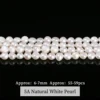 Perlas Naturales Blancas 5A