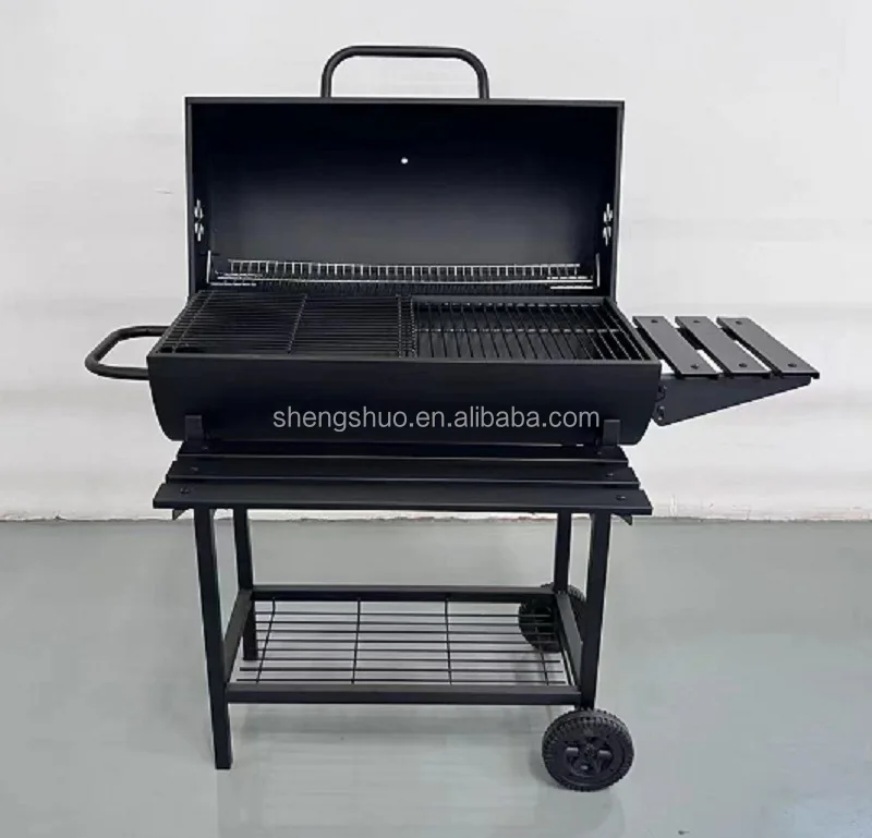 Outdoor Barrel Oven For More Than 5 People Grill A Barrel Oven With ...