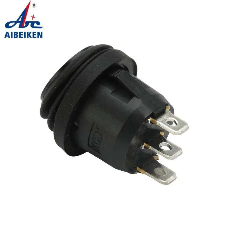 High Quality Factory Price Round Rocker Switch on Off on 3 Position Waterproof Rocker Switch