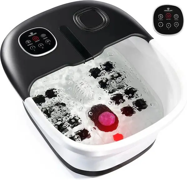 Portable Relax Foldable Soaking Bucket Basin Foot Massager Collapsible Pedicure Foot Spa Bath for Family