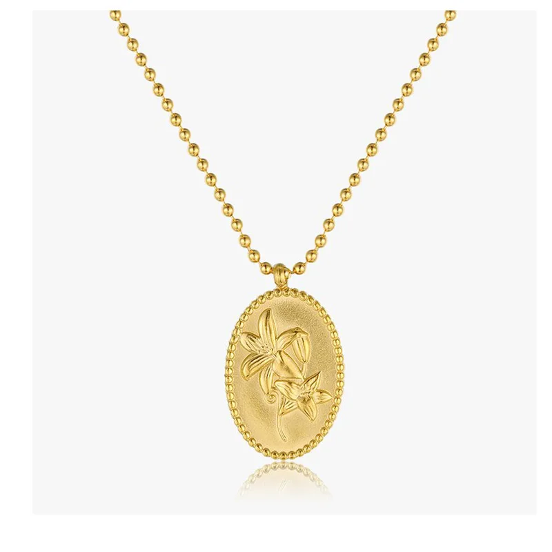 Gold Filled Ball Chain Ladies Cute Coin 