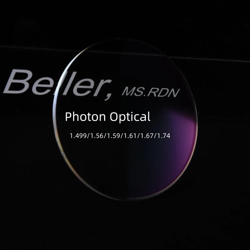 Photon 1.56 Optical Blue Block Lens 156 Blue Cut Eyeglasses Lenses HMC SHMC Single Vision Optical Lenses