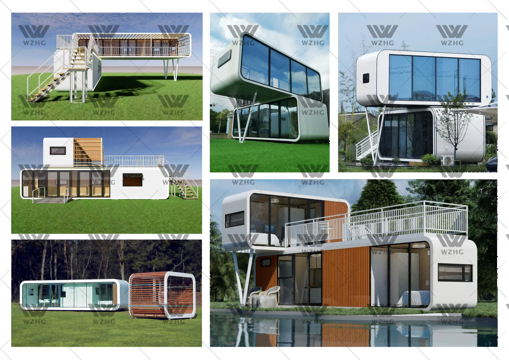 Tiny House Luxury Prefab Shipping Container Home China