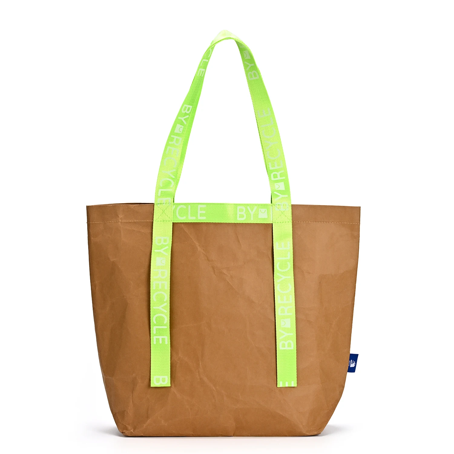 Dupont Paper Tote Bag Single Shoulder Handbag with Washable Kraft Paper Cotton Linen Lining Natural Ecobags for Daily Use factory