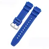 Bleu royal-boucle argent