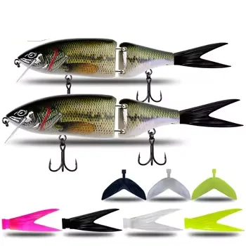 Lure Fishing Bait Floating Multi-segment Swimbait Stainless Steel 185mm 70g / 220mm 115g Bass Artificial Hard Bait – Soft Lure – view 2