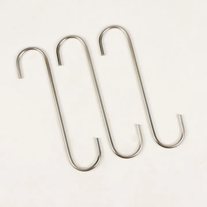 Lavinia Metal Hook Round s Type Hooks Stainless Steel Metal Hanger