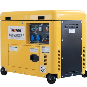 Tavas High Quality 5kva single or  Three Phase Silent And Electric Diesel Generator from China changzhou