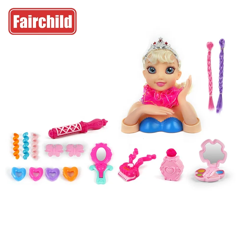 Barbi Doll Half Body Makeup Dolls Plastic Doll For Dressing Toys