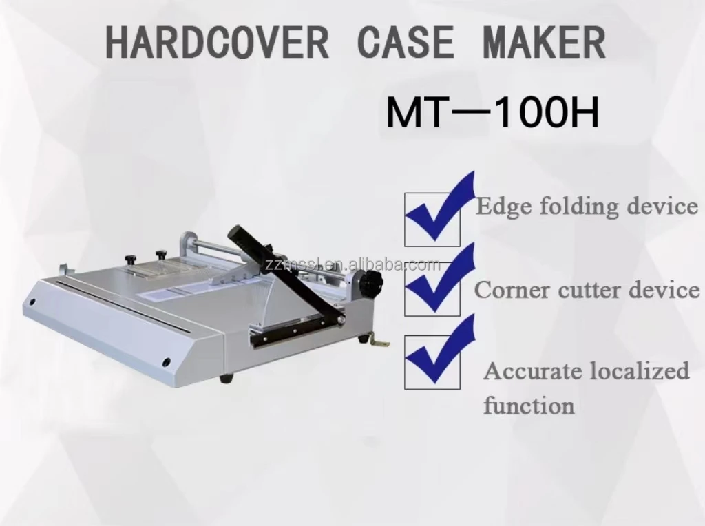 Semi-auto Hardcover Book Case Maker - Efficient & Sustainable