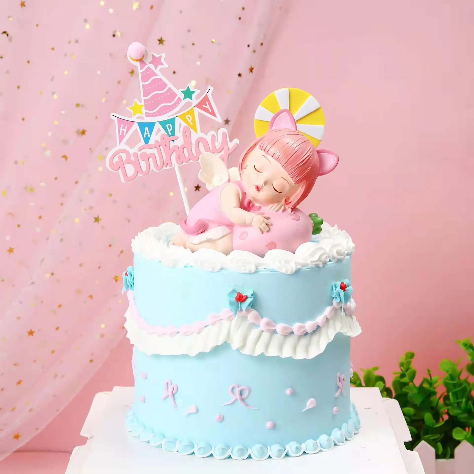Decor Store 1 Set Cake Toppers Handmade Exquisite Paper Butterfly Cake  Topper for Birthday Cake Decoration - Walmart.com