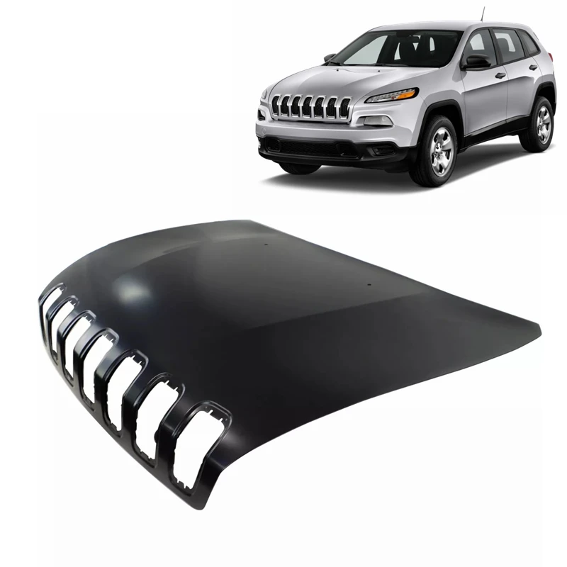 OEM new steel auto body spare parts front car hood panel for Jeep Cherokee 2014 2015 2016 2017 2018