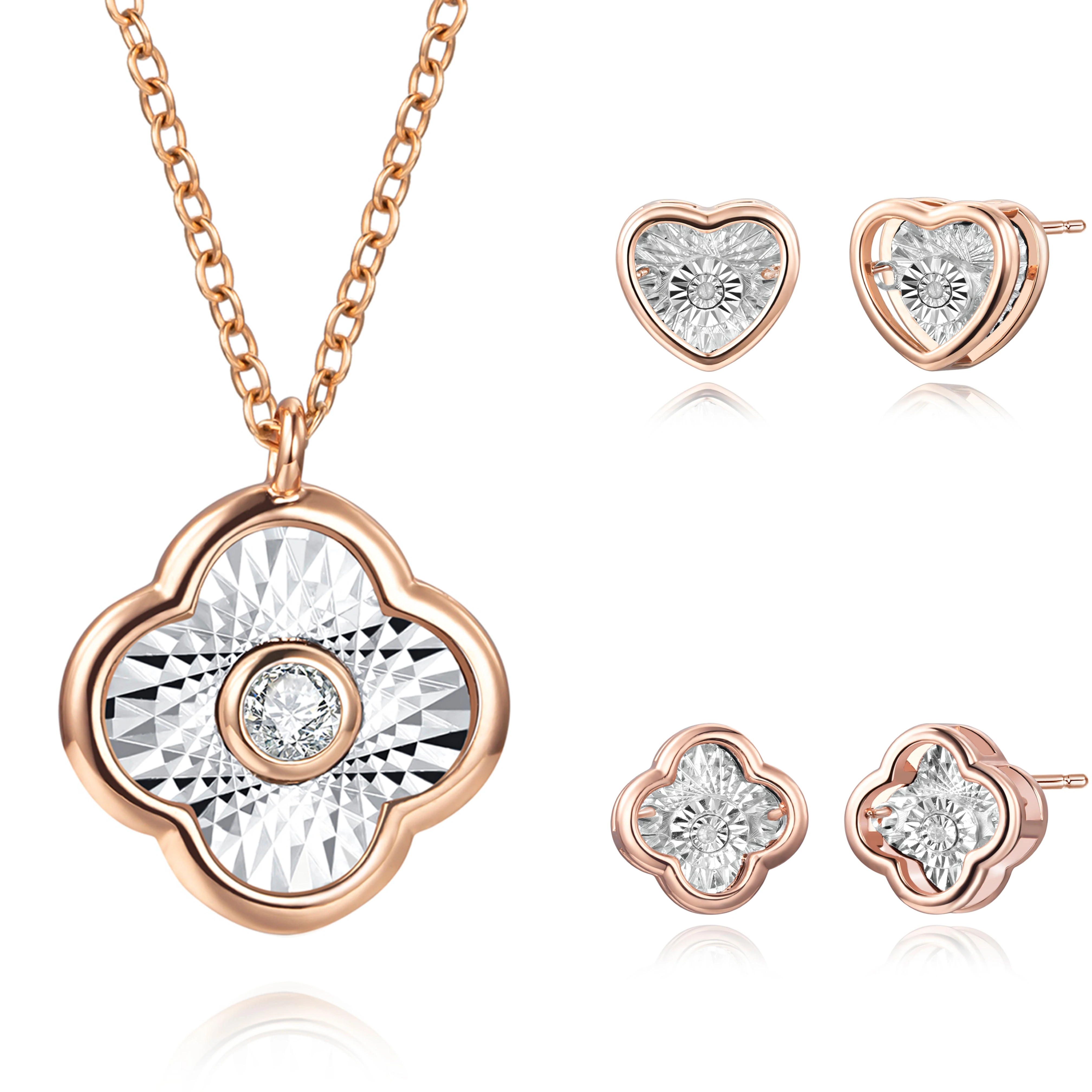 Wholesale Fashion Design Stainless Steel Rose Gold Plated Jewelry